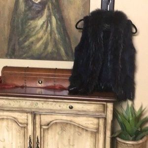 Fur vest